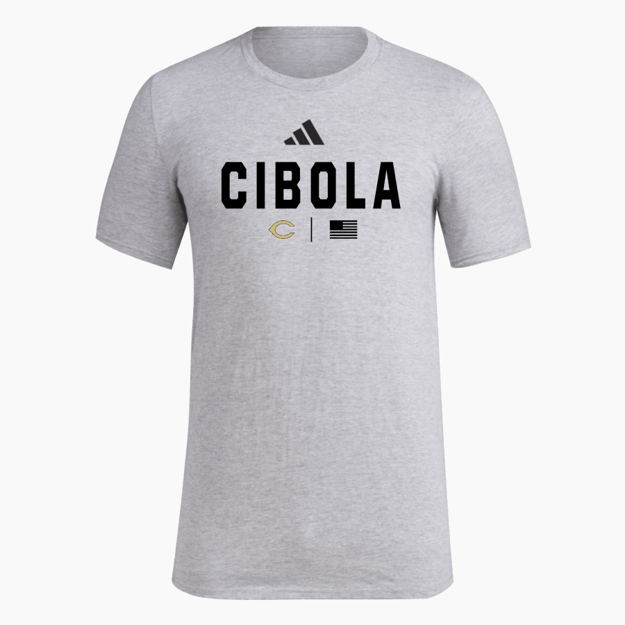 CIBOLA HIGH SCHOOL RAIDERS <span class="pdp-name-mascot">CIBOLA RAIDERS</span> adidas Men's Short Sleeve Pregame Tee