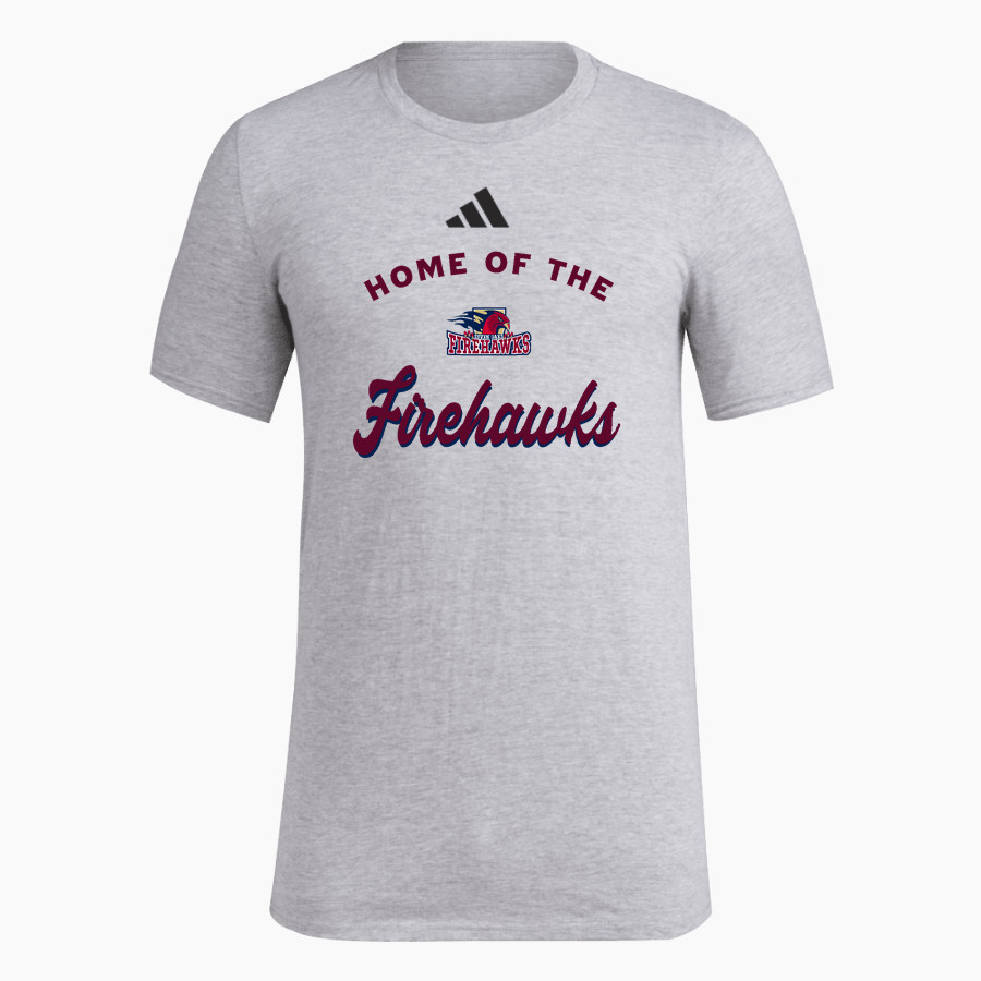 Seven Oaks Classical Firehawks <span class="pdp-name-mascot">Seven Oaks Classical Firehawks</span> adidas Men's Short Sleeve Pregame Tee
