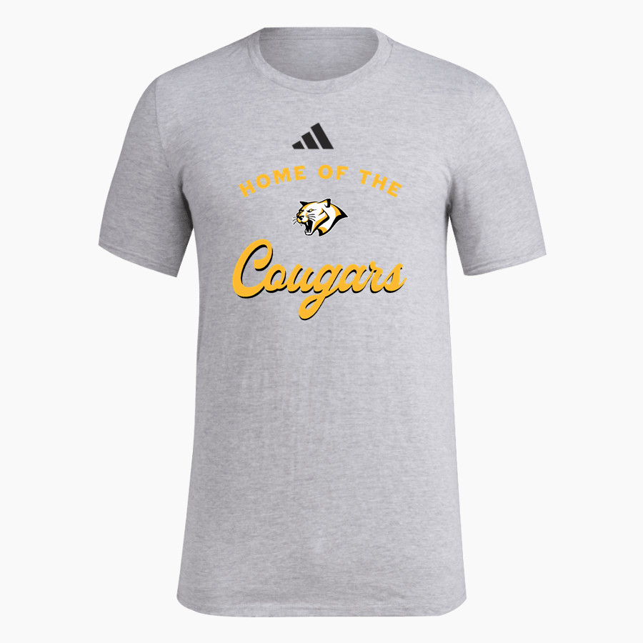 Canjo Cougars <span class="pdp-name-mascot">Canjo Cougars</span> adidas Men's Short Sleeve Pregame Tee
