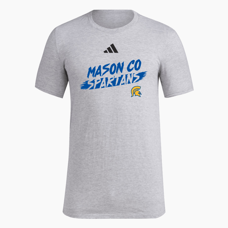 MASON CO CENTRAL HIGH SCHOOL SPARTANS adidas Men's Short Sleeve Pregame Tee