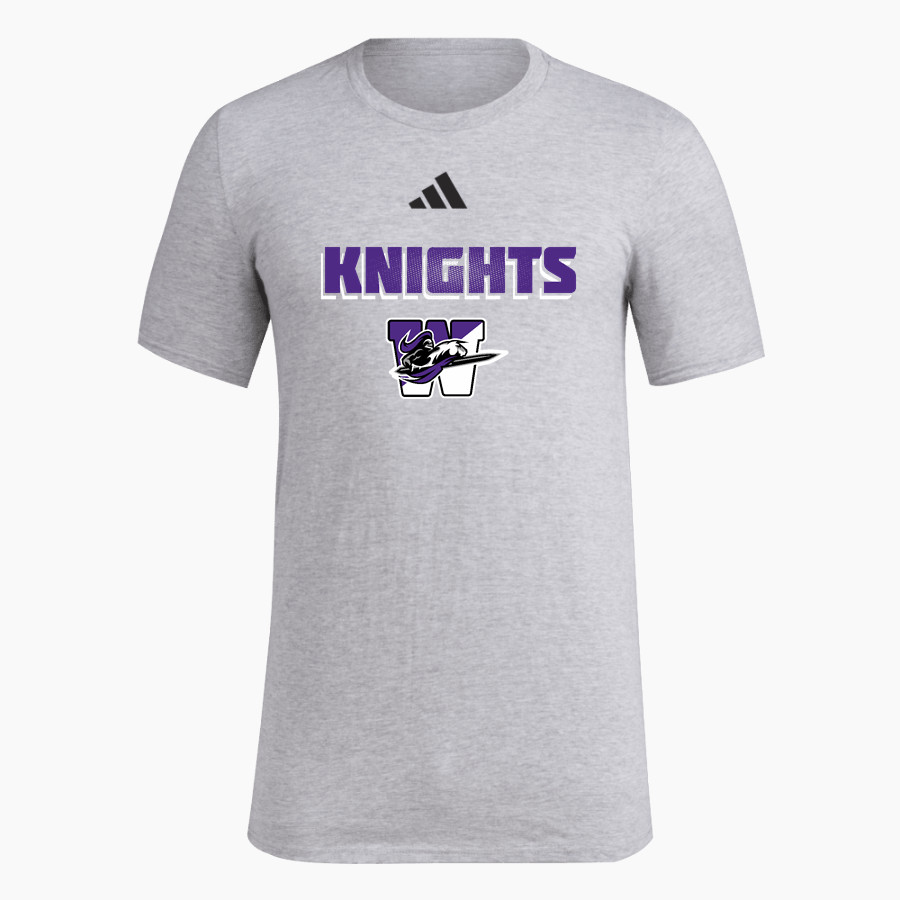 WESTBROOK KNIGHTS SPIRIT WEAR <span class="pdp-name-mascot">WESTBROOK KNIGHTS</span> adidas Men's Short Sleeve Pregame Tee