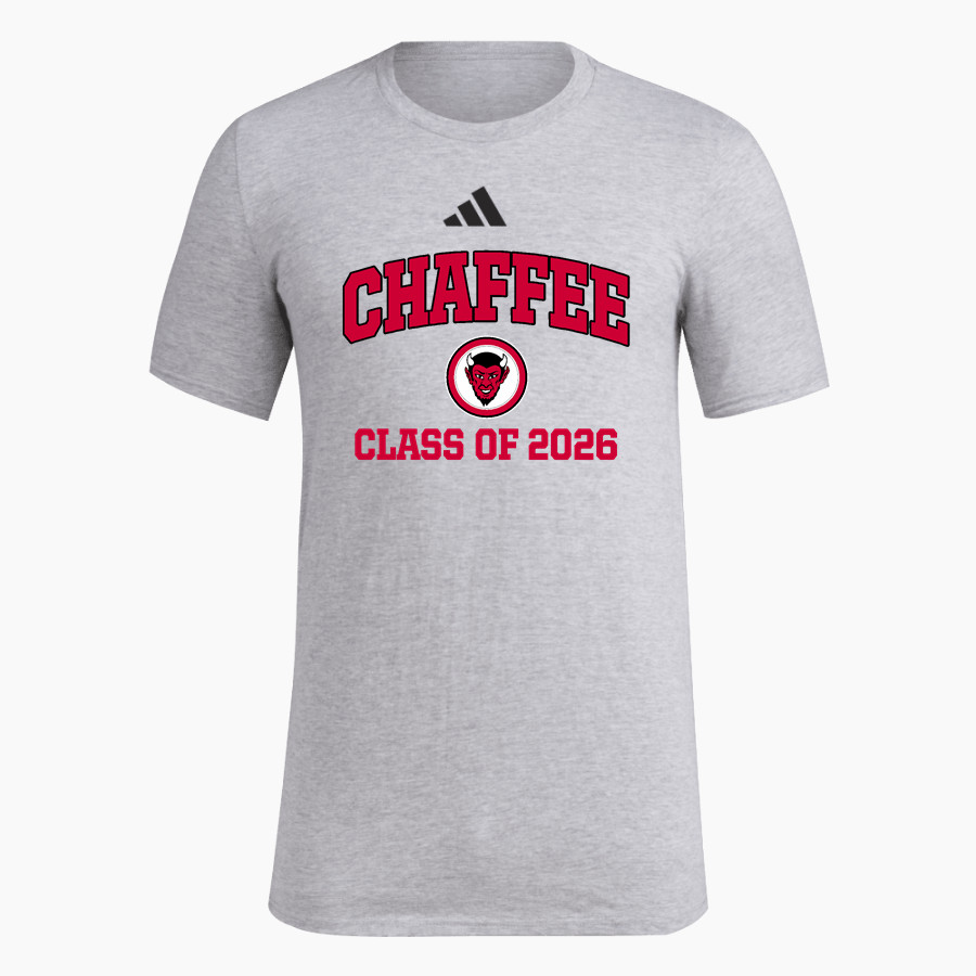 Chaffee Red Devils <span class="pdp-name-mascot">Chaffee Schools Red Devils</span> adidas Men's Short Sleeve Pregame Tee
