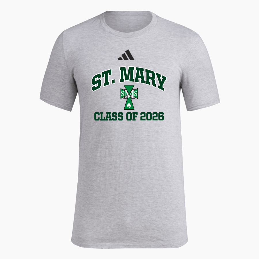 ST. MARY Irish <span class="pdp-name-mascot">ST. MARY SCHOOL Irish</span> adidas Men's Short Sleeve Pregame Tee