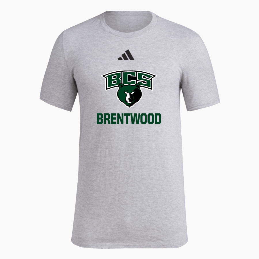 BRENTWOOD CHRISTIAN SCHOOL BEARS <span class="pdp-name-mascot">BRENTWOOD BEARS</span> adidas Men's Short Sleeve Pregame Tee