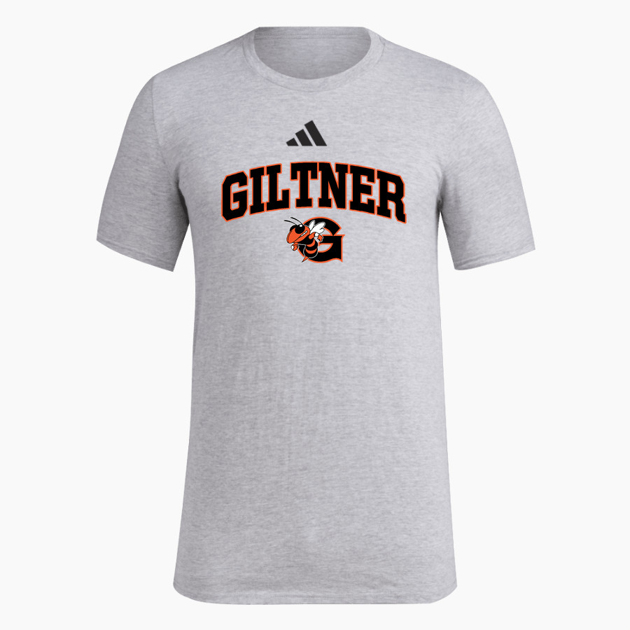 Giltner Hornets adidas Men's Short Sleeve Pregame Tee