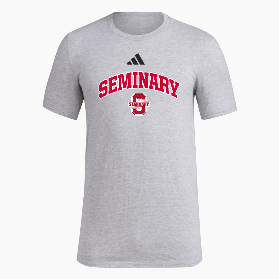Seminary Cardinals <span class="pdp-name-mascot">Seminary Cardinals</span> adidas Men's Short Sleeve Pregame Tee
