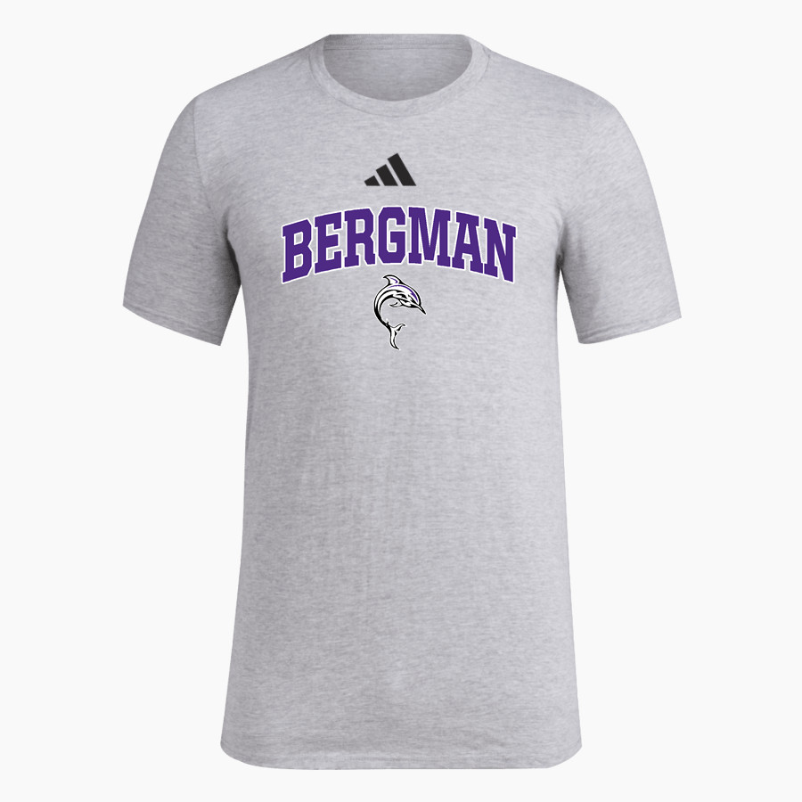 Bergman Dolphins adidas Men's Short Sleeve Pregame Tee