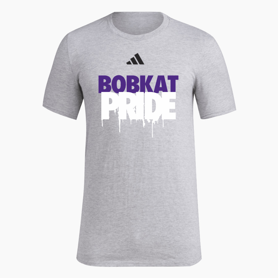 Robert P Brabham Bobkats <span class="pdp-name-mascot">Robert P Brabham Bobkats</span> adidas Men's Short Sleeve Pregame Tee
