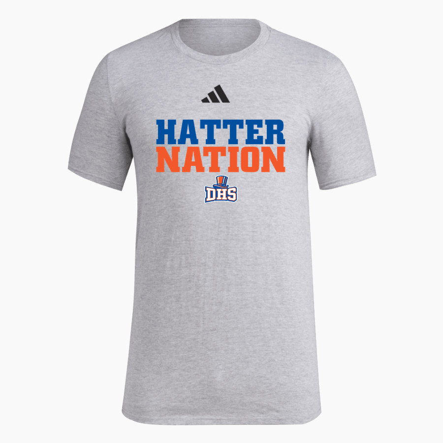 Danbury Hatters official sideline store <span class="pdp-name-mascot">Danbury Hatters</span> adidas Men's Short Sleeve Pregame Tee