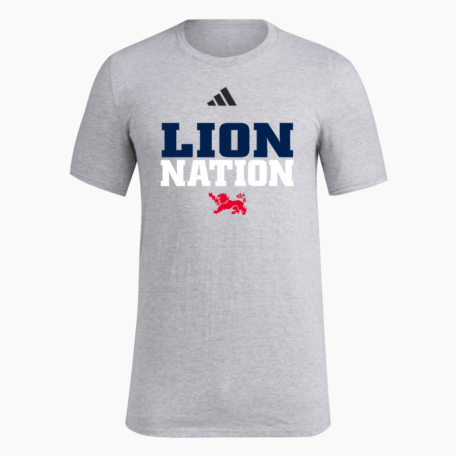 KENT SCHOOL LIONS <span class="pdp-name-mascot">KENT LIONS</span> adidas Men's Short Sleeve Pregame Tee
