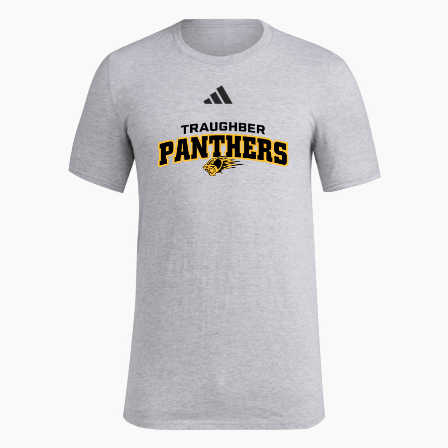 Traughber Panthers <span class="pdp-name-mascot">Traughber Panthers</span> adidas Men's Short Sleeve Pregame Tee