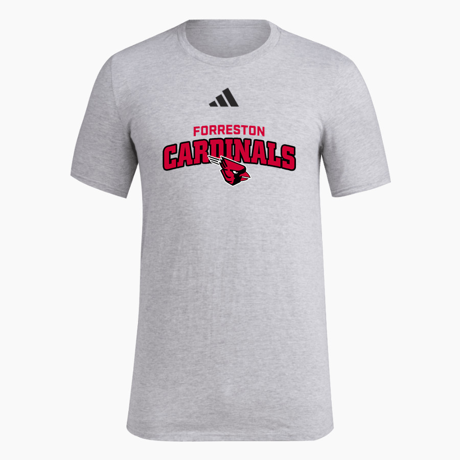 FORRESTON HIGH SCHOOL CARDINALS <span class="pdp-name-mascot">FORRESTON CARDINALS</span> adidas Men's Short Sleeve Pregame Tee
