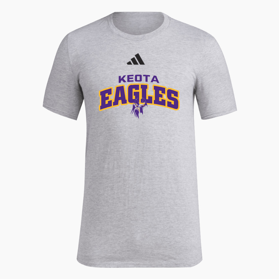 Keota Eagles <span class="pdp-name-mascot">Keota Eagles</span> adidas Men's Short Sleeve Pregame Tee