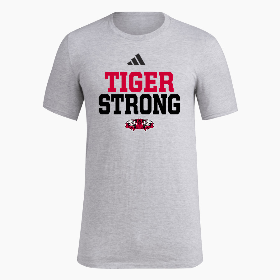 GROOM HIGH SCHOOL TIGERS <span class="pdp-name-mascot">GROOM TIGERS</span> adidas Men's Short Sleeve Pregame Tee