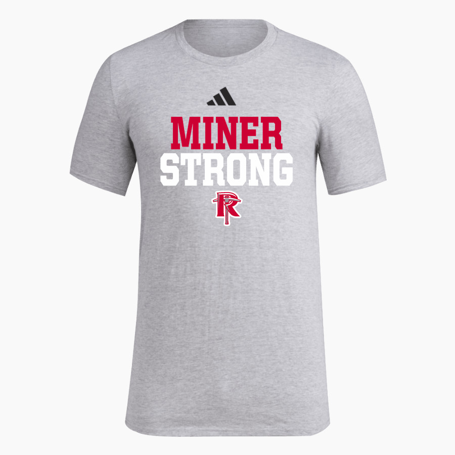 Red Top Miners adidas Men's Short Sleeve Pregame Tee