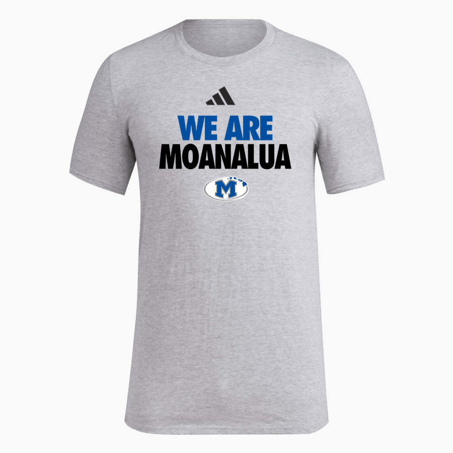 Moanalua Na Menehune adidas Men's Short Sleeve Pregame Tee