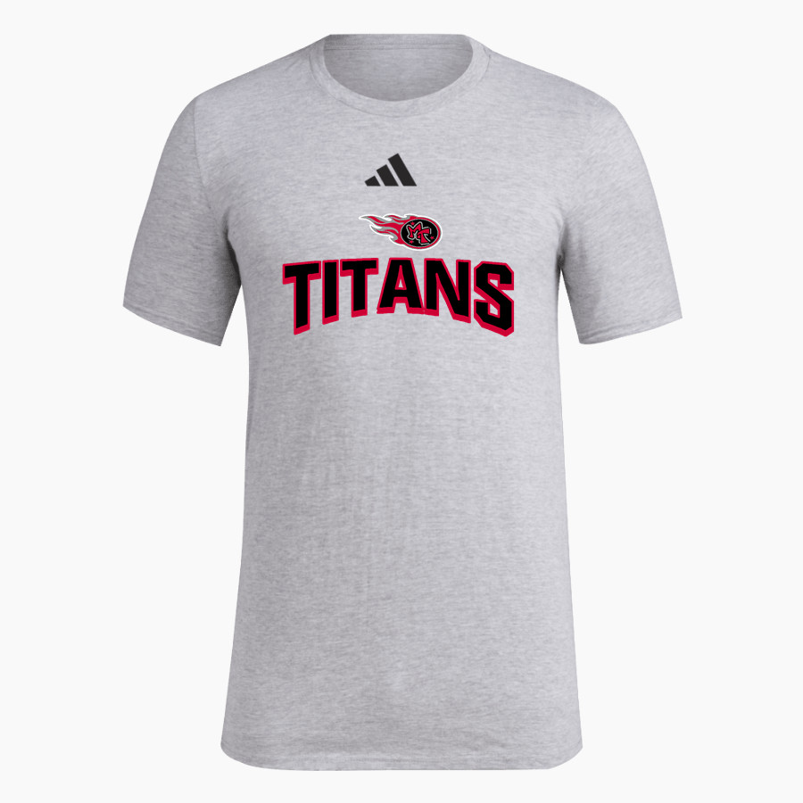 MEMORIAL HIGH SCHOOL TITANS <span class="pdp-name-mascot">MEMORIAL TITANS</span> adidas Men's Short Sleeve Pregame Tee