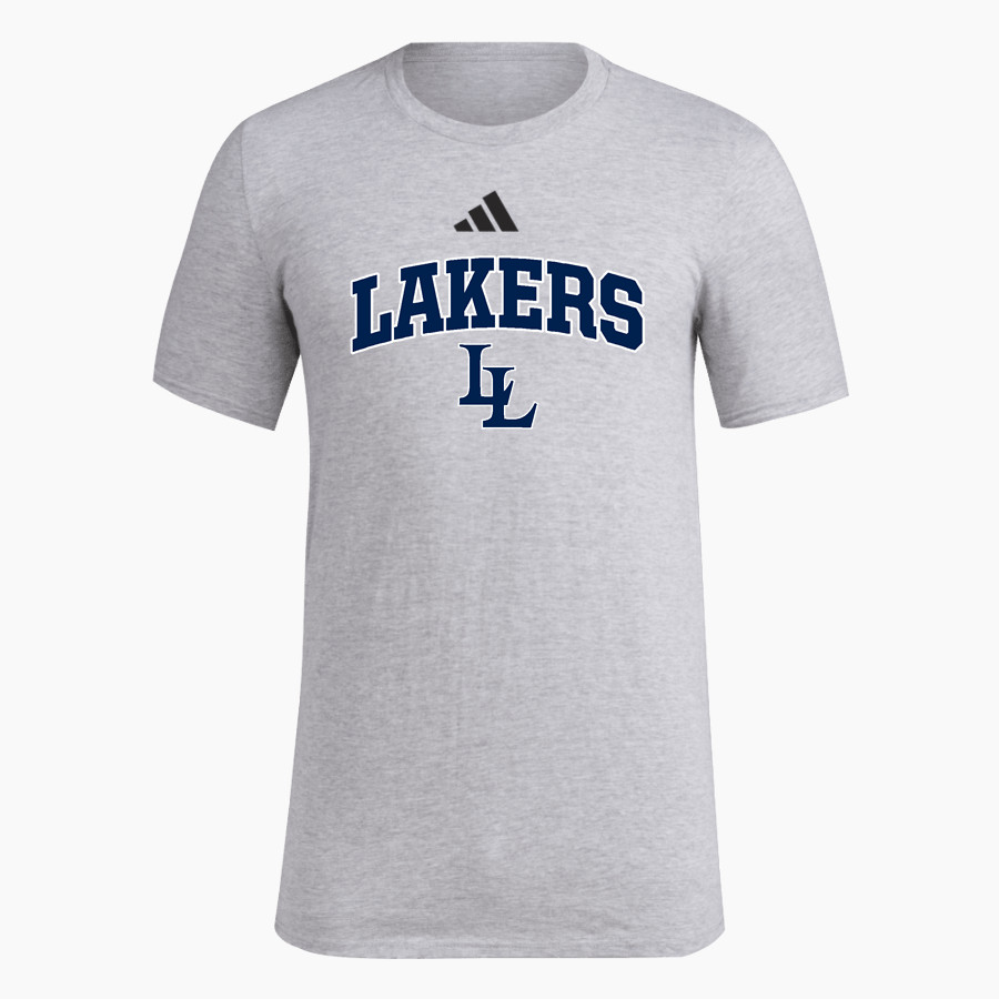 La Lumiere School Lakers Online Store <span class="pdp-name-mascot">La Lumiere Lakers</span> adidas Men's Short Sleeve Pregame Tee
