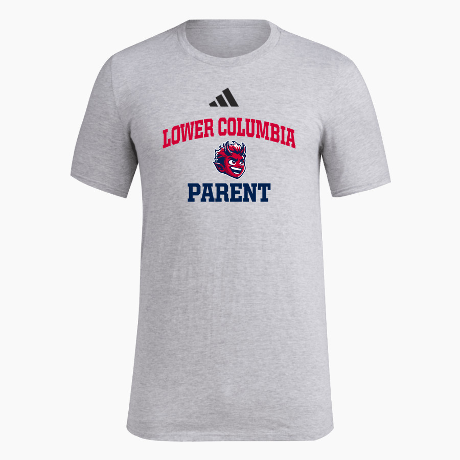Lower Columbia Red Devils <span class="pdp-name-mascot">Lower Columbia Red Devils</span> adidas Men's Short Sleeve Pregame Tee