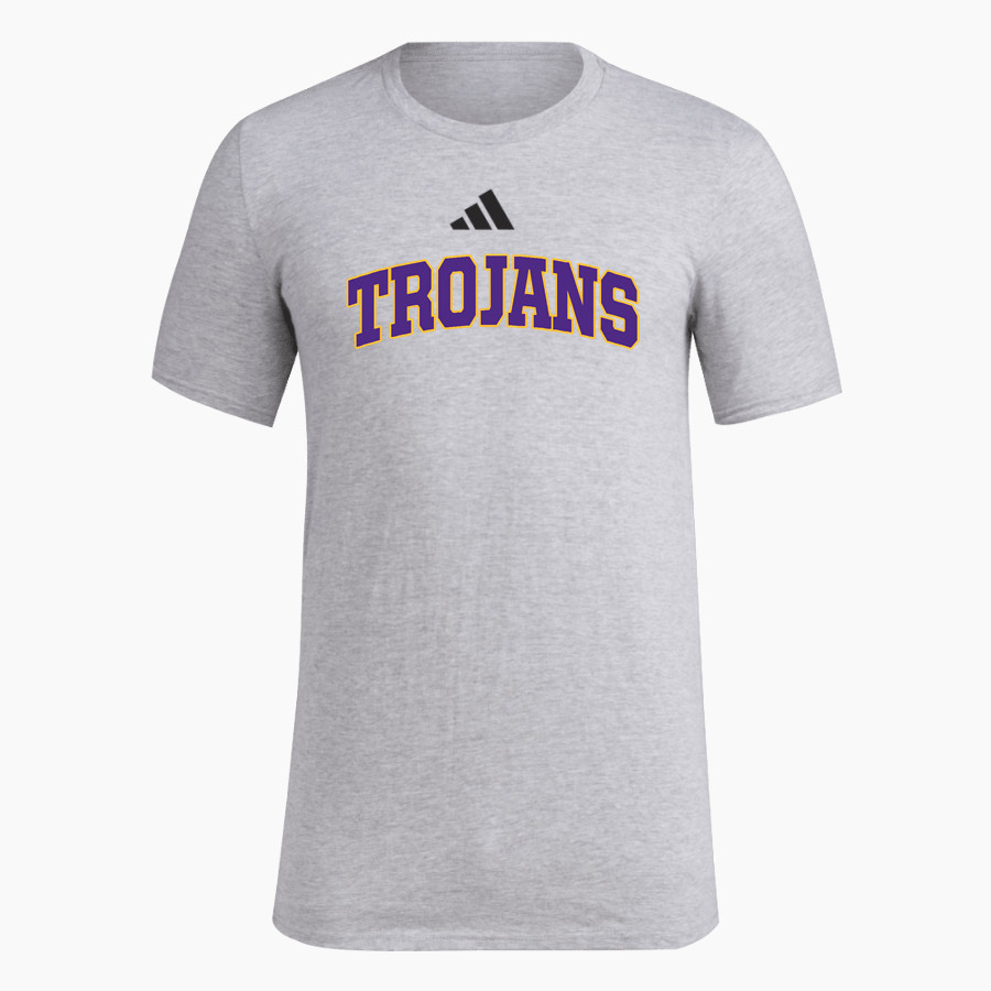 TROY-BUCHANAN HIGH SCHOOL TROJANS <span class="pdp-name-mascot">TROY - BUCHANAN TROJANS</span> adidas Men's Short Sleeve Pregame Tee