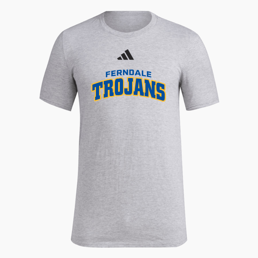 Ferndale Trojans <span class="pdp-name-mascot">Ferndale Trojans</span> adidas Men's Short Sleeve Pregame Tee