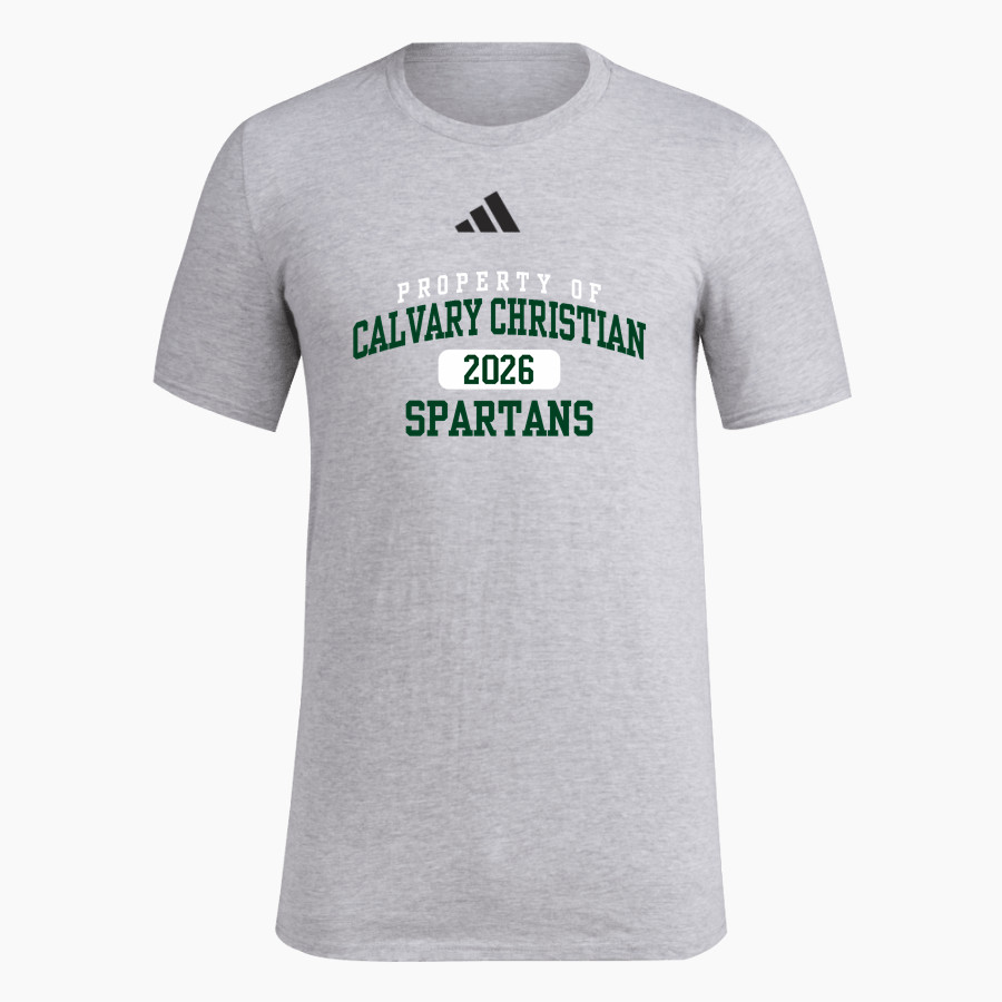 Calvary Christian Spartans <span class="pdp-name-mascot">Calvary Christian Spartans</span> adidas Men's Short Sleeve Pregame Tee