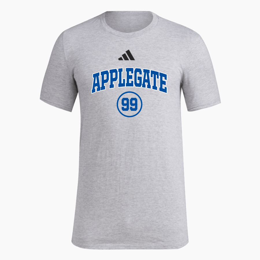Applegate Cougars <span class="pdp-name-mascot">Applegate Cougars</span> adidas Men's Short Sleeve Pregame Tee