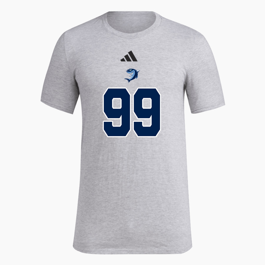 Chesapeake Alternative Sharks adidas Men's Short Sleeve Pregame Tee