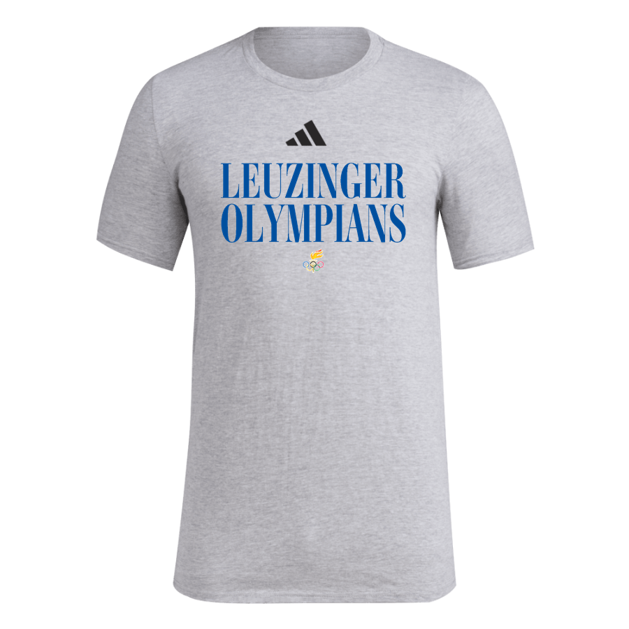 LEUZINGER HIGH SCHOOL OLYMPIANS <span class="pdp-name-mascot">LEUZINGER OLYMPIANS</span> adidas Men's Short Sleeve Pregame Tee