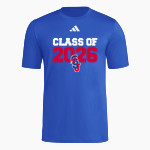 SAINT JOSEPH HIGH SCHOOL SPARTANS official sideline <span class="pdp-name-mascot">SAINT JOSEPH SPARTANS</span> adidas Men's Short Sleeve Pregame Tee Front Thumbnail