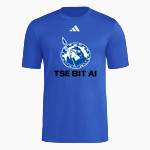 Tse Bit AI Tse Bit AI <span class="pdp-name-mascot">Tse Bit A'I Middle School</span> adidas Men's Short Sleeve Pregame Tee Front Thumbnail