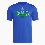The Blake School BEARS ONLINE STORE <span class="pdp-name-mascot">Blake Bears</span> adidas Men's Short Sleeve Pregame Tee Front Thumbnail