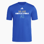 Asheville Catholic School Asheville Catholic <span class="pdp-name-mascot">Asheville Catholic School</span> adidas Men's Short Sleeve Pregame Tee Front Thumbnail