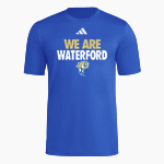 WATERFORD HIGH SCHOOL WILDCATS <span class="pdp-name-mascot">WATERFORD WILDCATS</span> adidas Men's Short Sleeve Pregame Tee Front Thumbnail