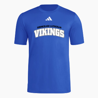 adidas Men's Short Sleeve Pregame Tee