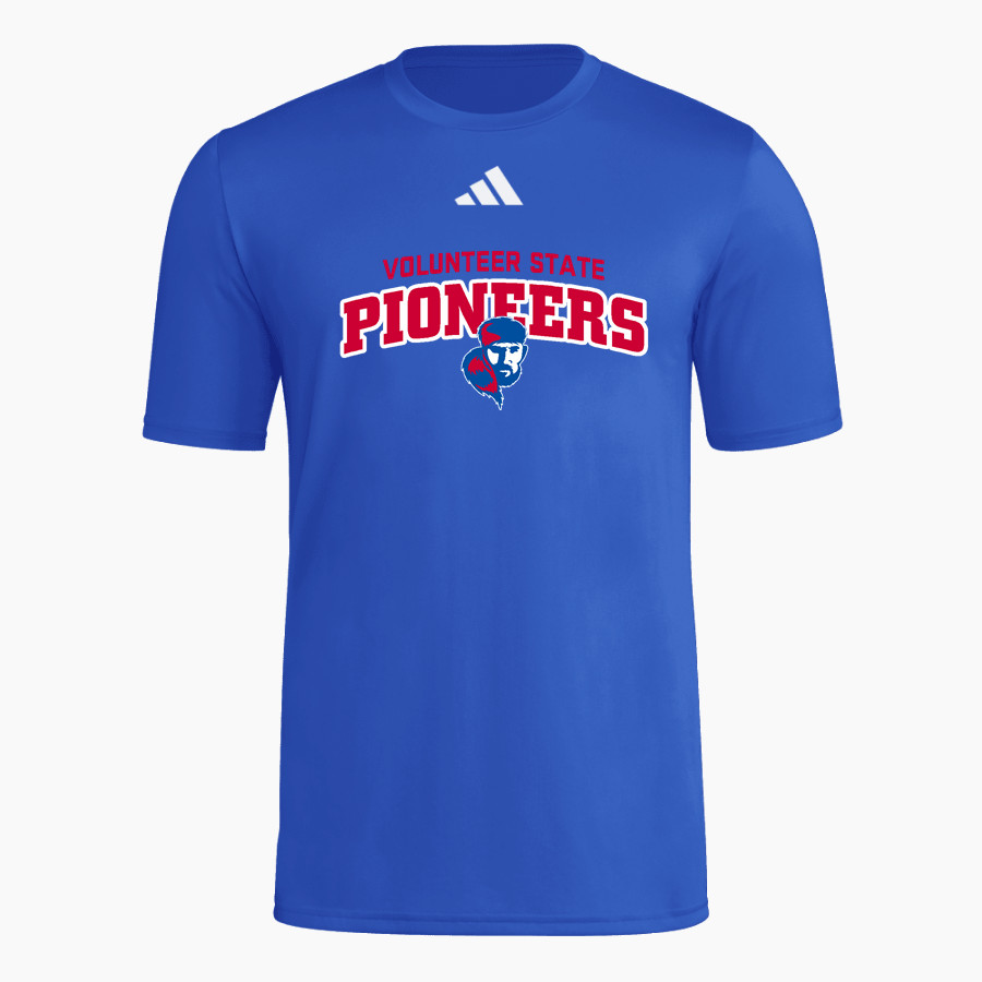 Volunteer State Pioneers adidas Men's Short Sleeve Pregame Tee