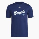 Blaine Bengals <span class="pdp-name-mascot">Blaine Bengals</span> adidas Men's Short Sleeve Pregame Tee Front Thumbnail