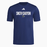 SNOW CANYON HIGH SCHOOL WARRIORS <span class="pdp-name-mascot">SNOW CANYON WARRIORS</span> adidas Men's Short Sleeve Pregame Tee Front Thumbnail