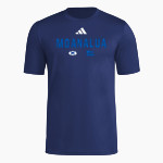 Moanalua Na Menehune adidas Men's Short Sleeve Pregame Tee Front Thumbnail