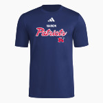 Marion Patriots <span class="pdp-name-mascot">Marion High School Patriots</span> adidas Men's Short Sleeve Pregame Tee Front Thumbnail