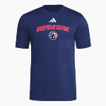 North Valley Academy Patriots <span class="pdp-name-mascot">North Valley Academy Patriots</span> adidas Men's Short Sleeve Pregame Tee Front Thumbnail