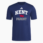 KENT SCHOOL LIONS <span class="pdp-name-mascot">KENT LIONS</span> adidas Men's Short Sleeve Pregame Tee Front Thumbnail