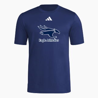 adidas Men's Short Sleeve Pregame Tee