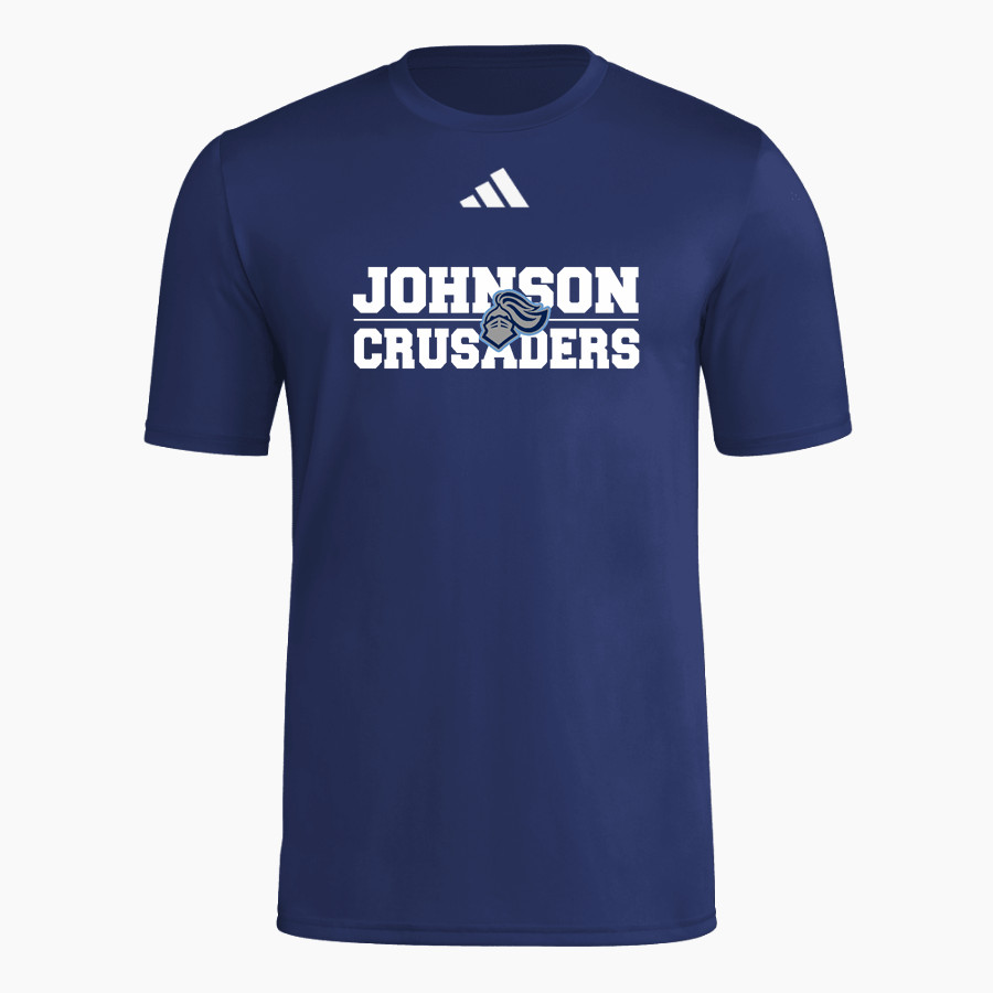 A L JOHNSON HIGH SCHOOL CRUSADERS <span class="pdp-name-mascot">A L JOHNSON CRUSADERS</span> adidas Men's Short Sleeve Pregame Tee