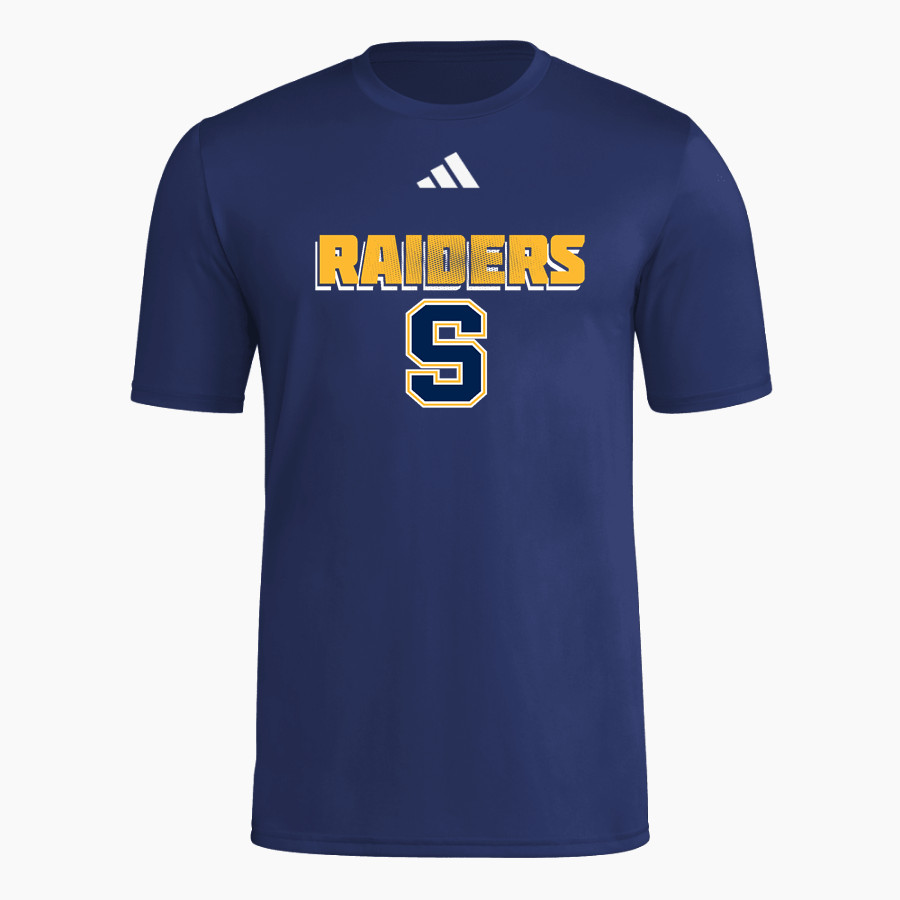SONORA HIGH SCHOOL RAIDERS <span class="pdp-name-mascot">SONORA RAIDERS</span> adidas Men's Short Sleeve Pregame Tee