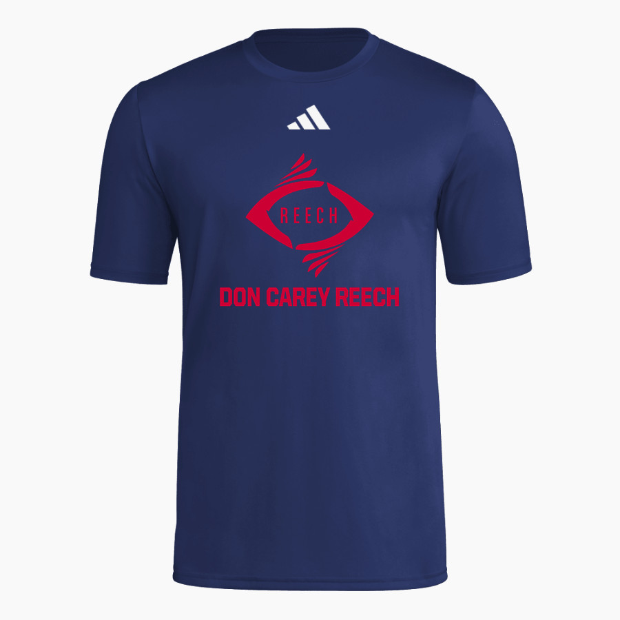 The Don Carey REECH Foundation <span class="pdp-name-mascot">The Don Carey REECH Foundation</span> adidas Men's Short Sleeve Pregame Tee