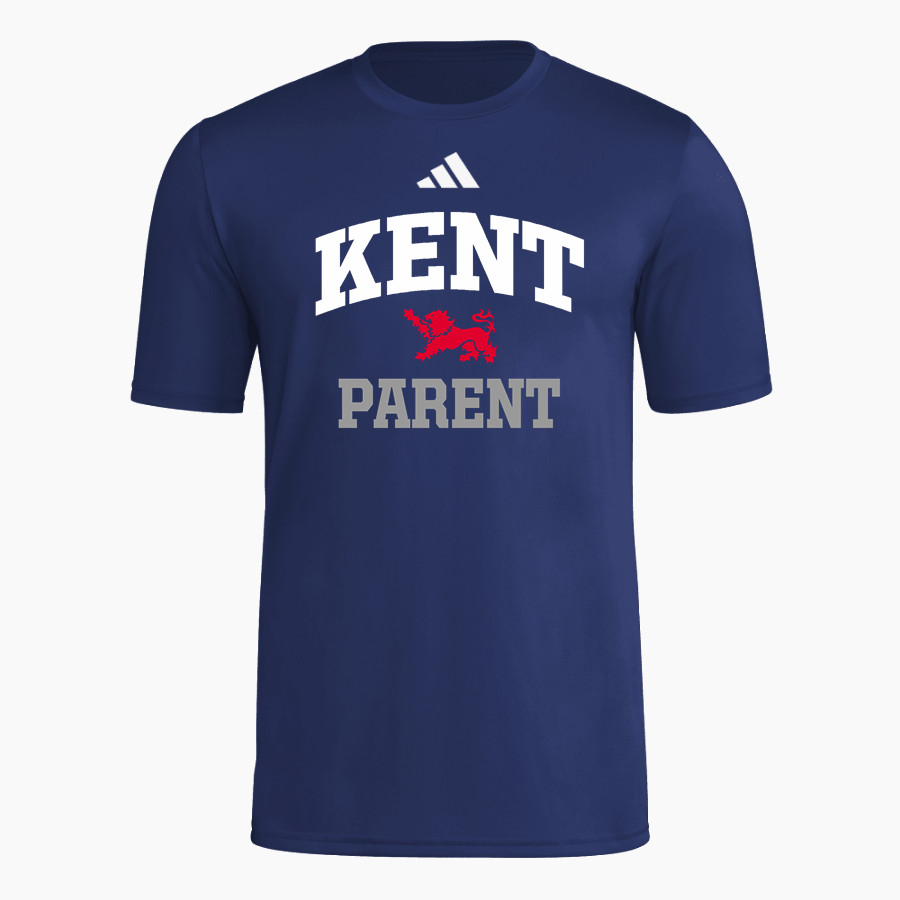KENT SCHOOL LIONS <span class="pdp-name-mascot">KENT LIONS</span> adidas Men's Short Sleeve Pregame Tee