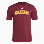 Graham G-men <span class="pdp-name-mascot">Graham G-men</span> adidas Men's Short Sleeve Pre-Game Tee Front Thumbnail