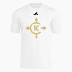 Camp Kawaga Sideline Store <span class="pdp-name-mascot">Camp Kawaga</span> adidas Men's Short Sleeve Pregame Tee Front Thumbnail