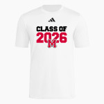 MARTINSVILLE HIGH SCHOOL PIRATES adidas Men's Short Sleeve Pregame Tee Front Thumbnail